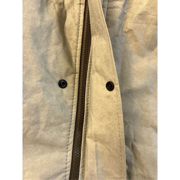 Frogg Toggs green rain jacket hooded large L 100 polypropylene packable ultralig - Picture 8 of 8